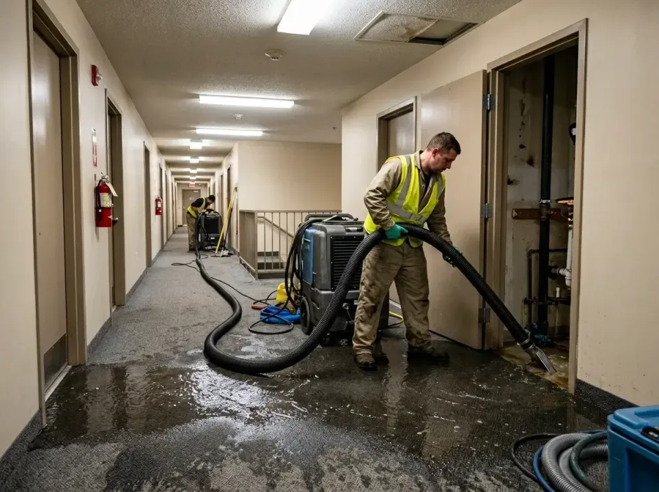 multi-unit-apartment-hallway-f-005 — frequently asked questions, Emergency Burst Pipe Water Extraction & Removal in Stigler,…